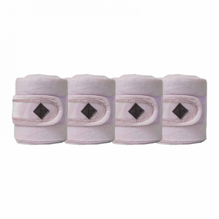 Bandages Polar Velvet Pearls Rose dans le groupe Équipement cheval / Protections des Membres / Bandages chez Equinest (42116Rs_r)