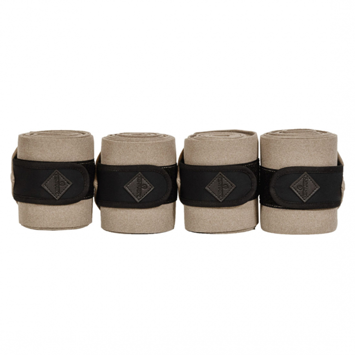 Bandages Polar Fleece Show Vegan Wool Beige dans le groupe Équipement cheval / Protections des Membres / Bandages chez Equinest (42120BE)