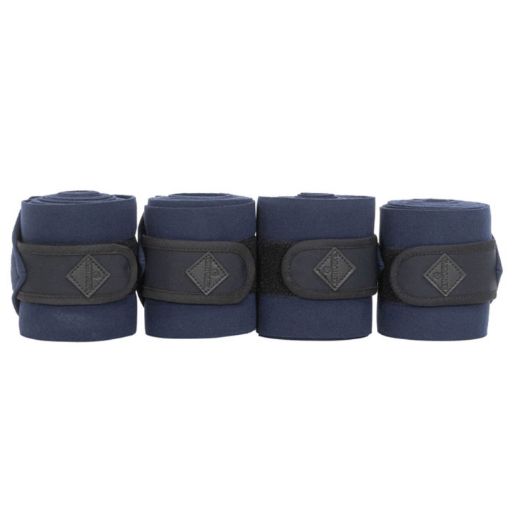 Bandages Polar Fleece Show Vegan Wool Bleu Marine dans le groupe Équipement cheval / Protections des Membres / Bandages chez Equinest (42120NA)