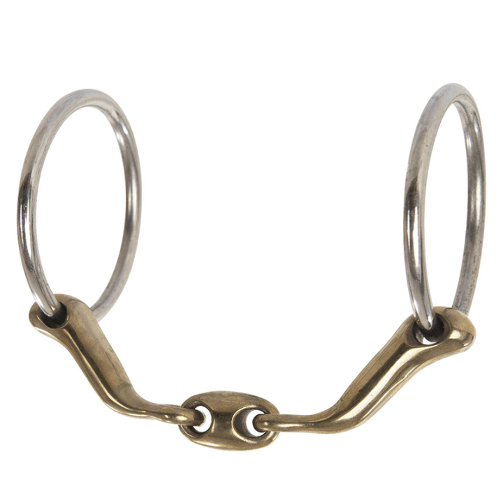 Mors anatomique à trois brisures dans le groupe Équipement cheval / Mors / Mors de filet chez Equinest (422110_r)
