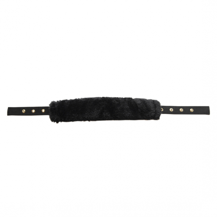Pièce de cou Shipping Sheepskin Noir dans le groupe Équipement cheval / Licols / Longes en tissu et en nylon chez Equinest (4250201NECKBA)