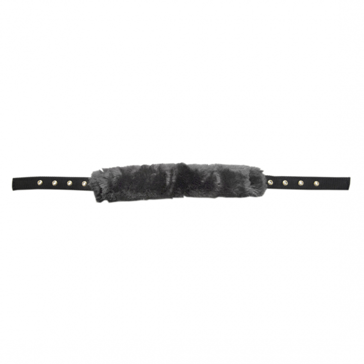 Pièce de cou Shipping Sheepskin Gris dans le groupe Équipement cheval / Licols / Longes en tissu et en nylon chez Equinest (4250208NECKGR)