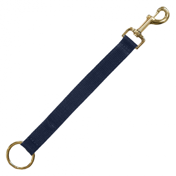 Support en nylon pour bandes multiples avec crochet et anneau Bleu Marine dans le groupe Écurie & Pré / Matériel pour l'écurie / Autres chez Equinest (425280125NA)