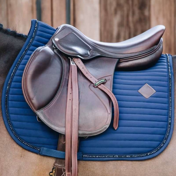 Tapis de selle mixte Pearls Bleu Marine dans le groupe Équipement cheval / Tapis de selle / Tapis de selle mixte & Tapis de selle de saut chez Equinest (42571Ma_r)