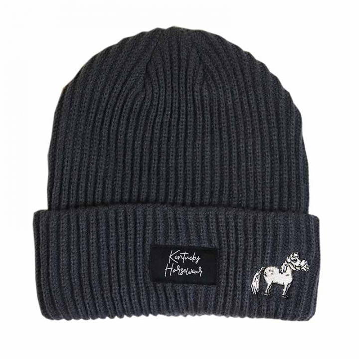 Casquette Beanie Sammy Gris dans le groupe Vêtements d'équitation / Bonnet & Casquette / Casquettes chez Equinest (42600GR)