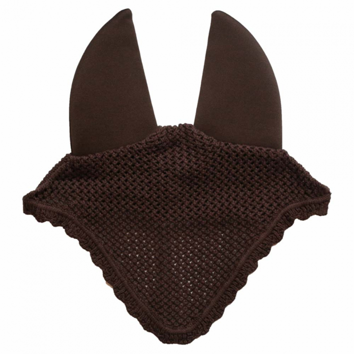 Bonnet Soundless Marron dans le groupe Équipement cheval / Bonnet cheval chez Equinest (4260605FBR_r)