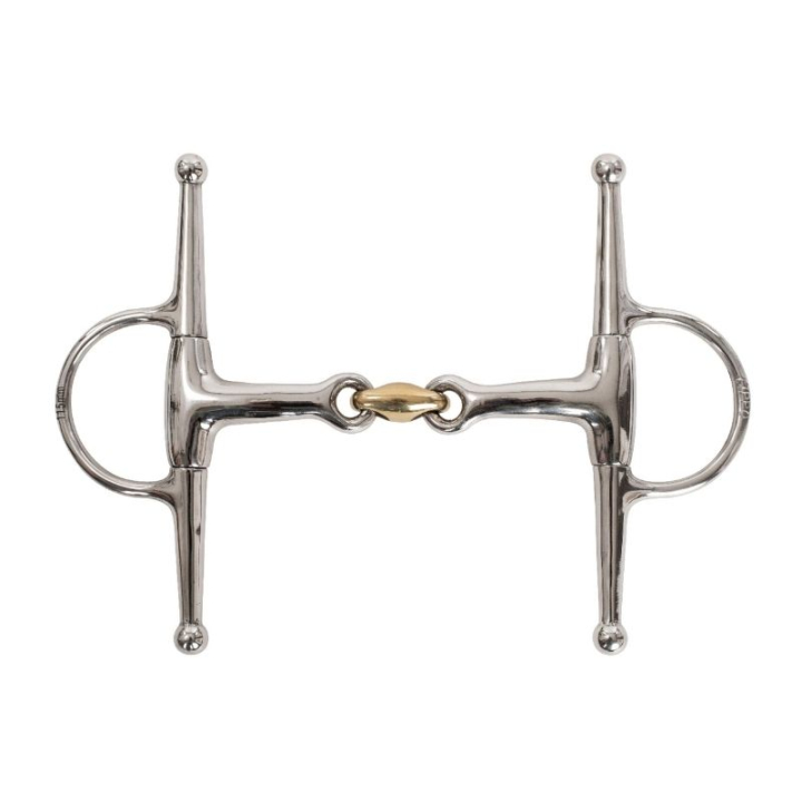 Mors à joues pleines Double brisures Curved dans le groupe Équipement cheval / Mors / Mors à aiguilles chez Equinest (426105_r)