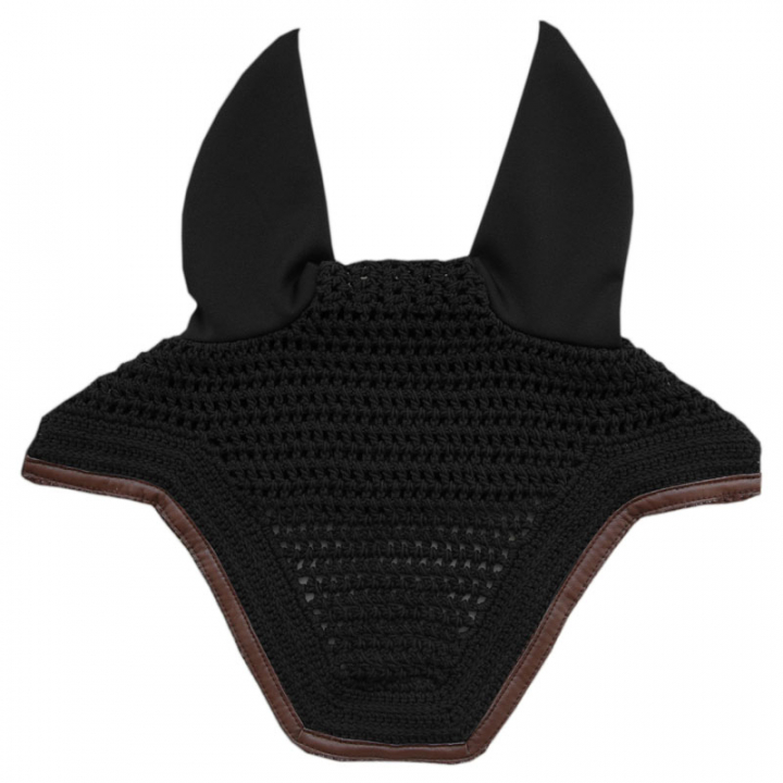 Bonnet Wellington Leather Soundless Noir dans le groupe Équipement cheval / Bonnet cheval chez Equinest (4261301FBA_r)