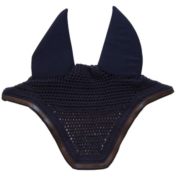 Bonnet Wellington Leather Soundless Bleu Marine dans le groupe Équipement cheval / Bonnet cheval chez Equinest (4261333FDNA_r)