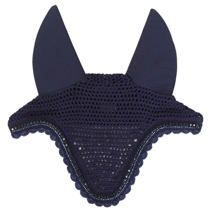 Bonnet Long Stone & Pearl Soundless Bleu Marine dans le groupe Équipement cheval / Bonnet cheval chez Equinest (4261733FDNA_r)
