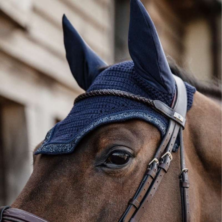 Bonnet Wellington Glitter Stone Bleu Marine dans le groupe Équipement cheval / Bonnet cheval chez Equinest (4262433FDNA_r)