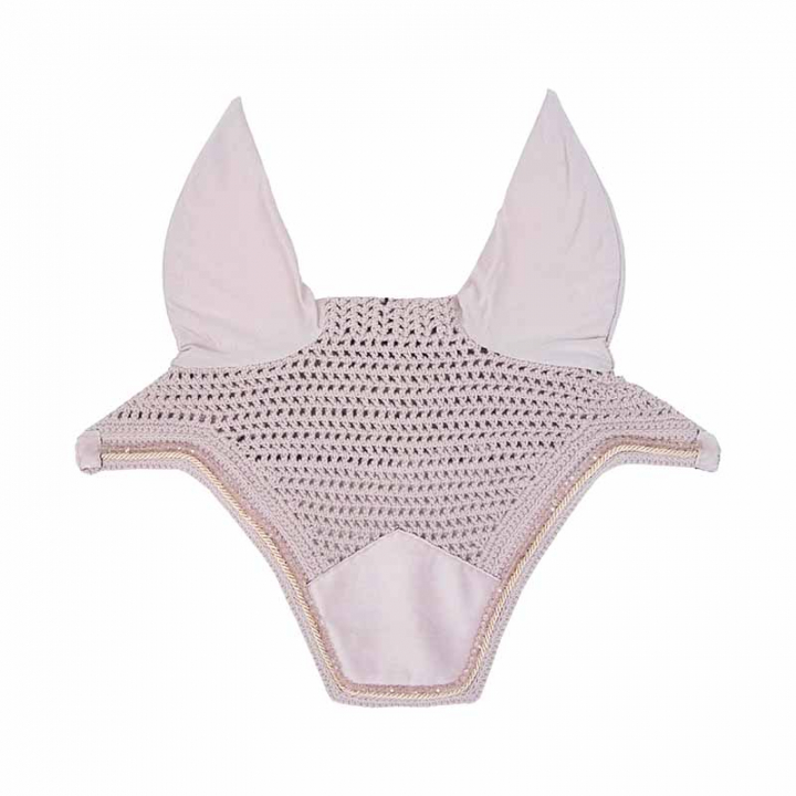 Bonnet Wellington Velours Perles Rose dans le groupe Équipement cheval / Bonnet cheval chez Equinest (42629Rs_r)
