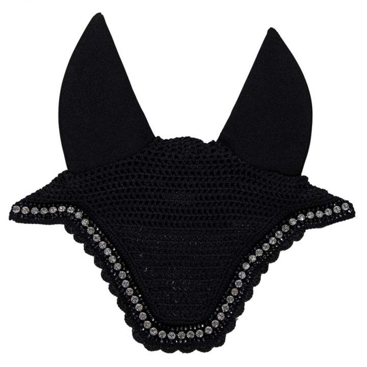 Bonnet Wellington Big Stone & Pearl Soundless Noir dans le groupe Équipement cheval / Bonnet cheval chez Equinest (4263501FBA_r)