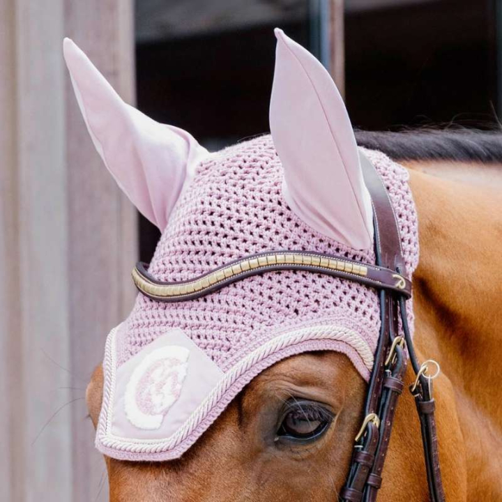 Bonnet Wellington 3D Logo Rope Rose pâle dans le groupe Équipement cheval / Bonnet cheval chez Equinest (4266950FLPI_r)