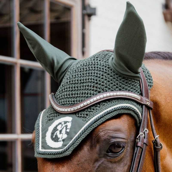 Bonnet Wellington 3D Logo Rope Vert dans le groupe Équipement cheval / Bonnet cheval chez Equinest (4266974FGN_r)