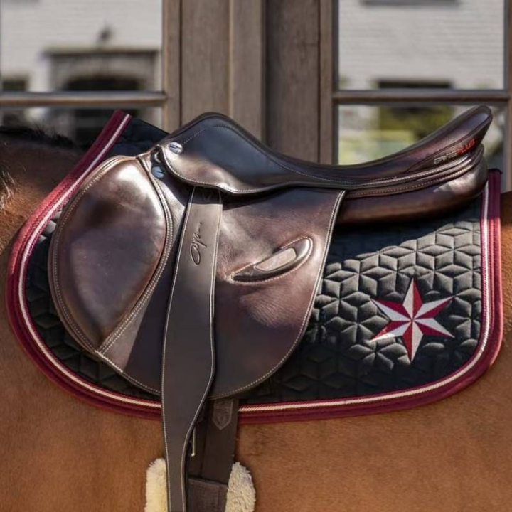 Tapis de selle Velari Noir dans le groupe Équipement cheval / Tapis de selle / Tapis de selle mixte & Tapis de selle de saut chez Equinest (4269501SJBA_r)