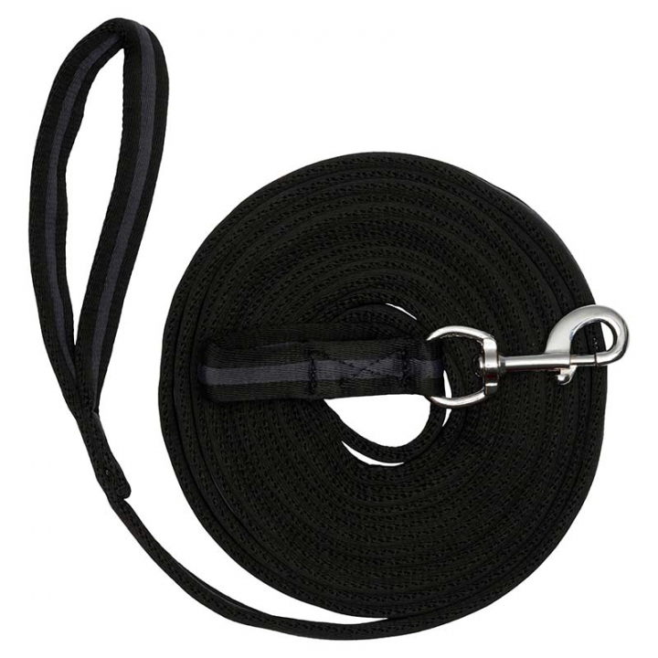 Longe Soft HG Noir/Gris dans le groupe Équipement cheval / Travail à pied chez Equinest (42700001BAGR)