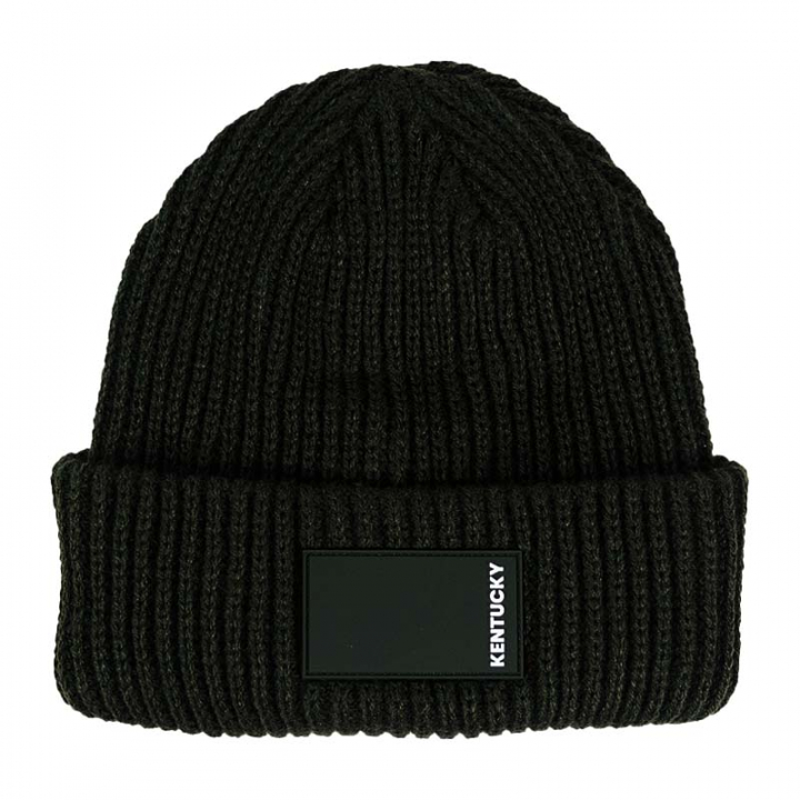 Casquette Beanie Logo en Caoutchouc Vert Foncé dans le groupe Vêtements d'équitation / Bonnet & Casquette / Casquettes chez Equinest (4271601DGN)
