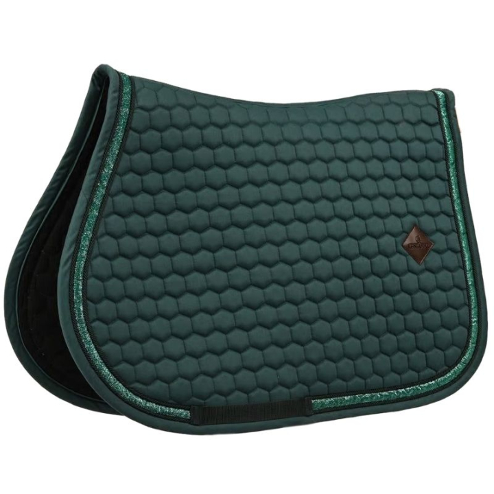 Tapis de selle Glitter Band Vert Émeraude dans le groupe Équipement cheval / Tapis de selle / Tapis de selle mixte & Tapis de selle de saut chez Equinest (4273071SJSGN_r)