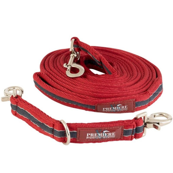 Kit de longe XS-Series 5,5m Rouge dans le groupe Équipement cheval / Travail à pied chez Equinest (451245R16700RE)