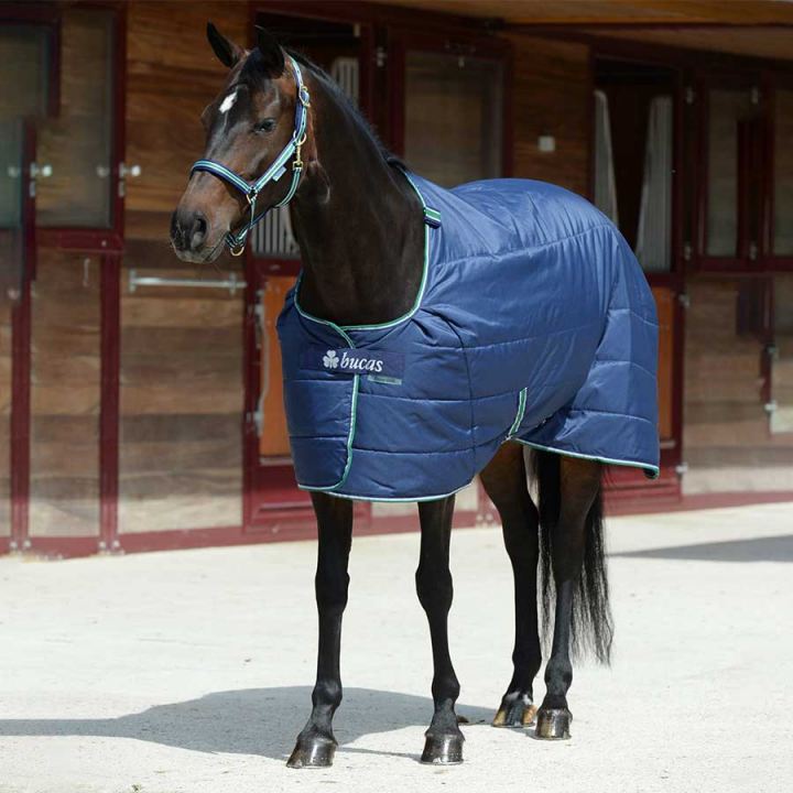 Couverture/Couvre-reins Quilt 150g Bleu Marin dans le groupe Couvertures cheval / Liners & Sous-couvertures chez Equinest (45220Ma_r)