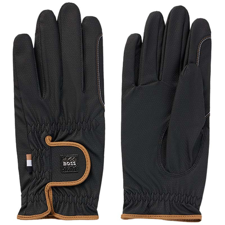 Gants d'équitation Hybrid Noir dans le groupe Vêtements d'équitation / Gants chez Equinest (4608B4U23020BA_r)