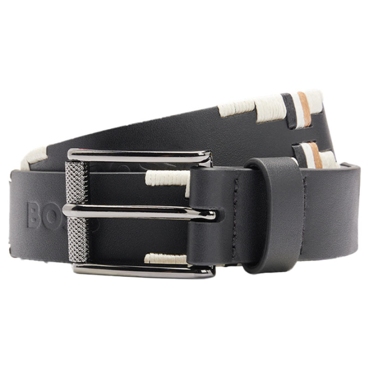 Ceinture Polo Signature Noir dans le groupe Vêtements d'équitation / Accessoires / Ceintures chez Equinest (4613B1G22010BA_r)