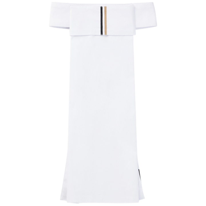 Plastron Signature Blanc dans le groupe Vêtements d'équitation / Accessoires / Cravates chez Equinest (4613B4U20031WH)