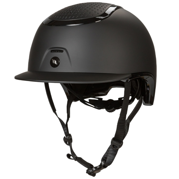 Casque d'équitation MIPS Strixx Matte/Glossy Noir dans le groupe Équipement d'équitation / Casque d'équitation / Casques MIPS chez Equinest (47500001BA_r)