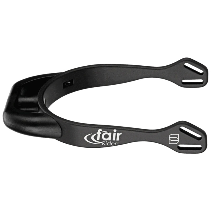 Éperons fairRider 20mm Round Flattened Noir dans le groupe Équipement d'équitation / Éperons chez Equinest (4763112053BA)