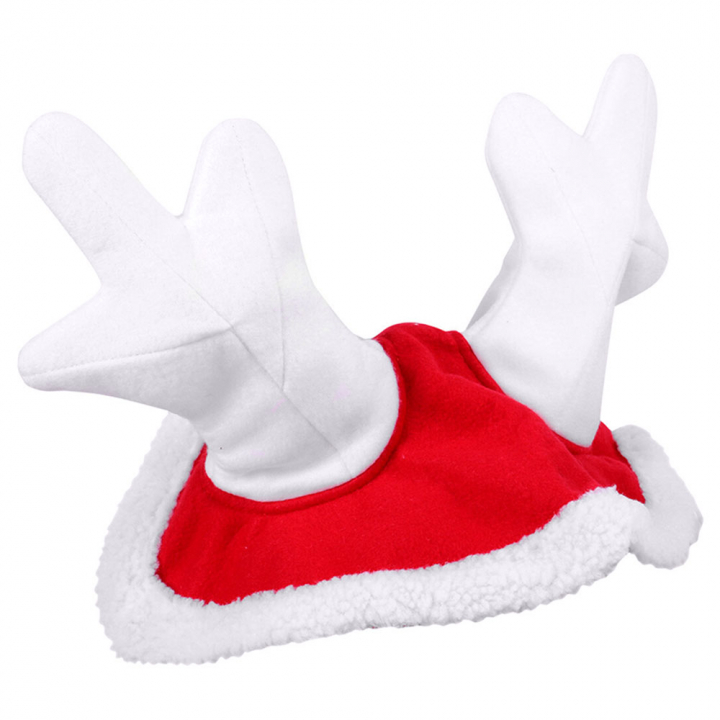 Bonnet de Noël Cerf Rouge/Blanc dans le groupe Occasions spéciales & Costumes chez Equinest (5091REWH)