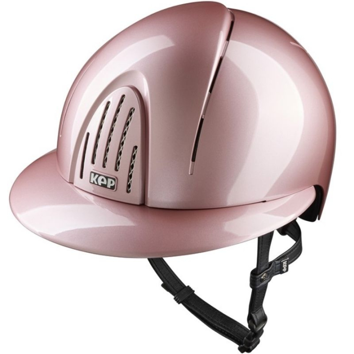 Casque d'équitation Smart Nova Metal Polish Polo Rose dans le groupe Équipement d'équitation / Casque d'équitation / Visière solaire chez Equinest (51090038140002PI_r)