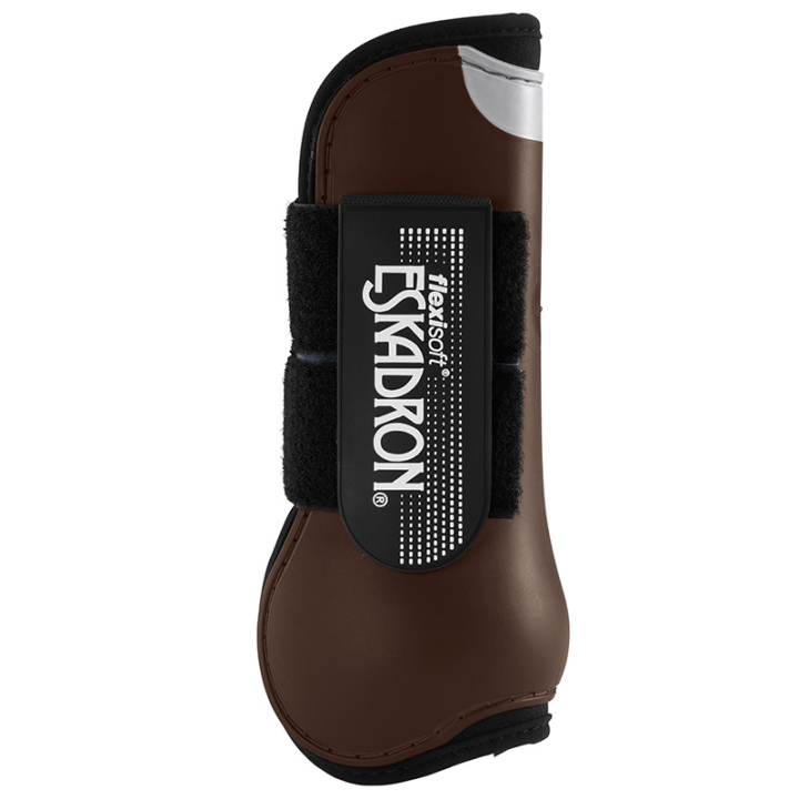Guêtres ouvertes Flexisoft Marron  Foncé dans le groupe Équipement cheval / Protections des Membres / Guêtres ouvertes chez Equinest (511001_M_r)