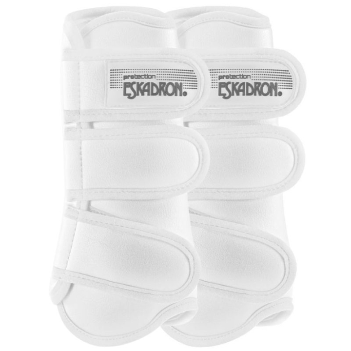 Guêtres fermées Allround Front Blanc dans le groupe Équipement cheval / Protections des Membres / Guêtres fermées & Guêtres de dressage chez Equinest (51400076WH_r)