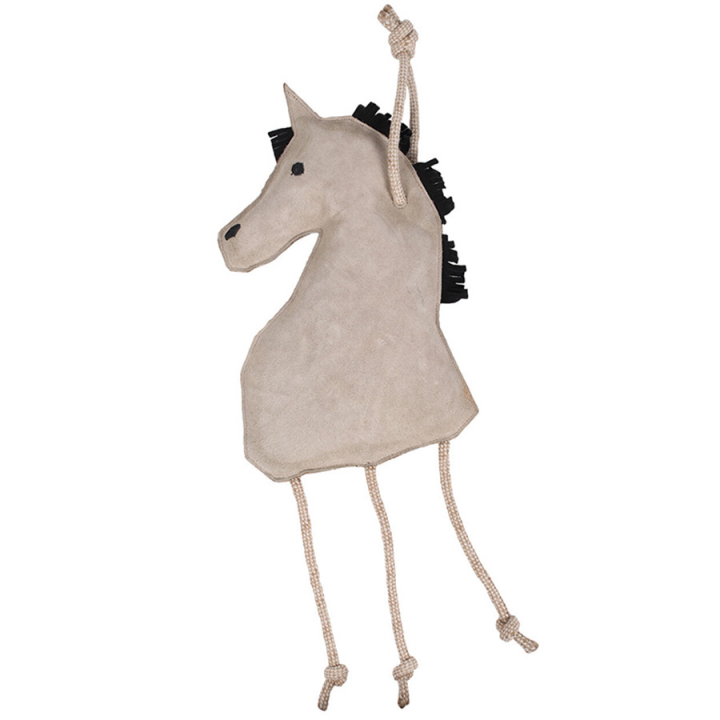 Jouet pour chevaux Cheval en Daim ECO Gris Clair dans le groupe Écurie & Pré / Jouets pour chevaux chez Equinest (5190GR)