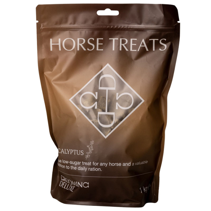 Friandises pour Chevaux Eucalyptus 1kg dans le groupe Produits de soins / Friandises pour chevaux chez Equinest (52001EUCALYPT-1)