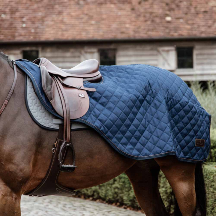 Couverture Bleu Marine dans le groupe Couvertures cheval / Couvertures de marcheur & couvre-reins chez Equinest (52107Ma_r)