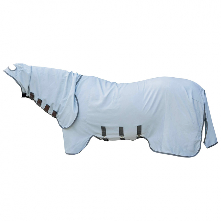 Couverture Anti-Eczéma avec Encolure Grey dans le groupe Anti-mouches / Couvertures anti-mouches chez Equinest (52189GR)