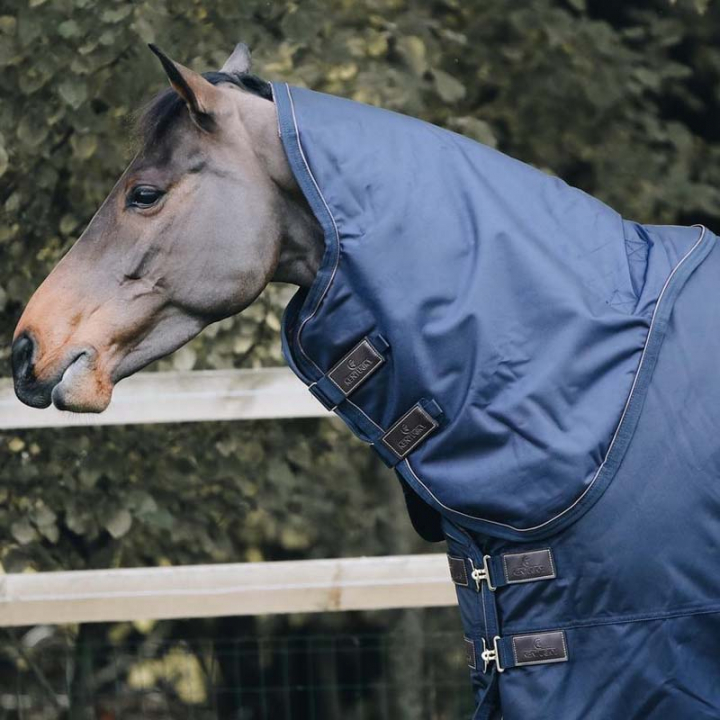 Couvre-encolures All Weather Pro 150g Bleu Marinee dans le groupe Couvertures cheval / Couvre-encolures chez Equinest (52201Ma_r)