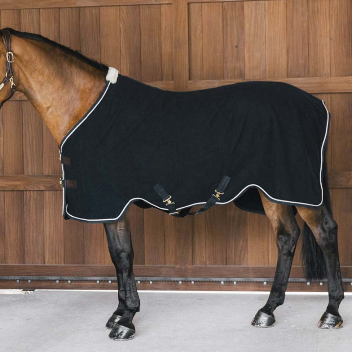 Couverture polaire Vegan Wool Noir dans le groupe Couvertures cheval / Couverture polaire & séchante chez Equinest (52230BA_r)