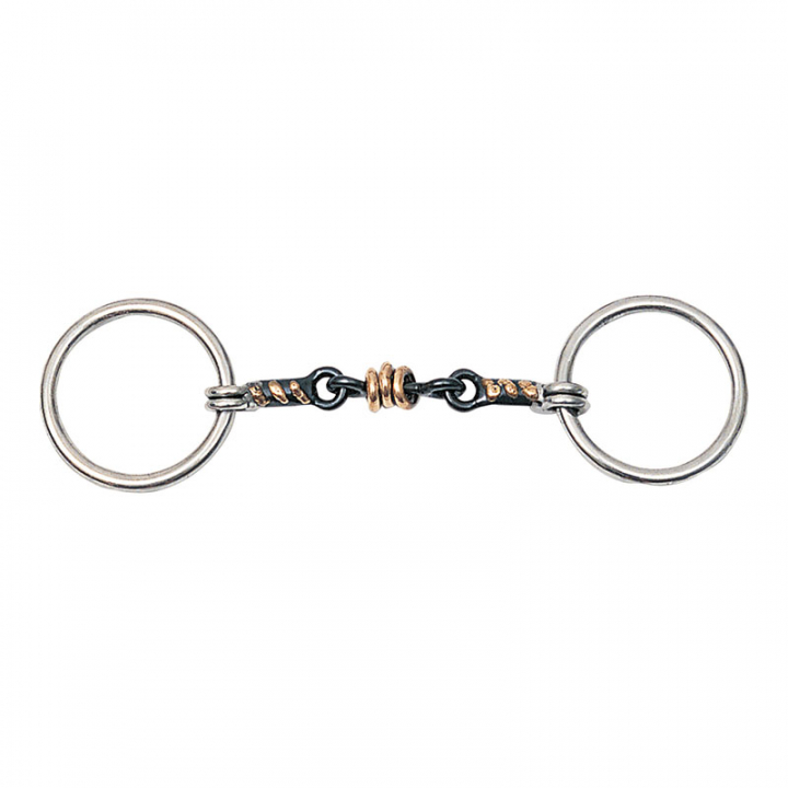 Mors à double brisure Sweet Iron avec rouleaux HG dans le groupe Équipement cheval / Mors / Mors de filet chez Equinest (53230SI)