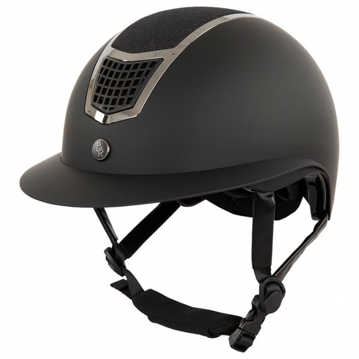 Casque d'équitation Lambda Plus Glitter Noir/Gunmetal dans le groupe Équipement d'équitation / Casque d'équitation / Visière solaire chez Equinest (541035BA)