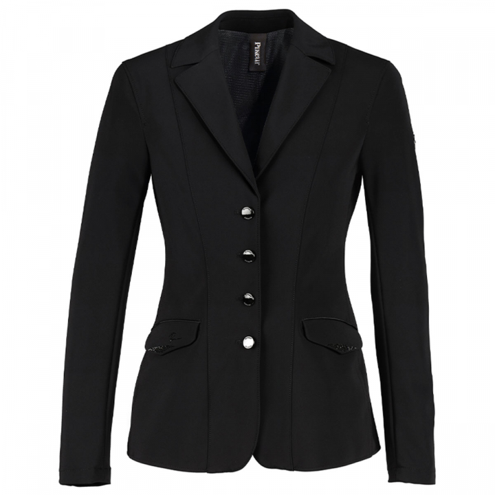 Veste de compétition Isalie Noir dans le groupe Vêtements d'équitation / Vestes et queues-de-pie chez Equinest (541080BA)