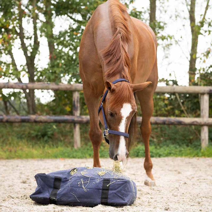 Filet à foin Cushion Bleu Marine dans le groupe Écurie & Pré / Matériel pour l'écurie / Filets à foin & sacs à foin chez Equinest (5496NA0NA)