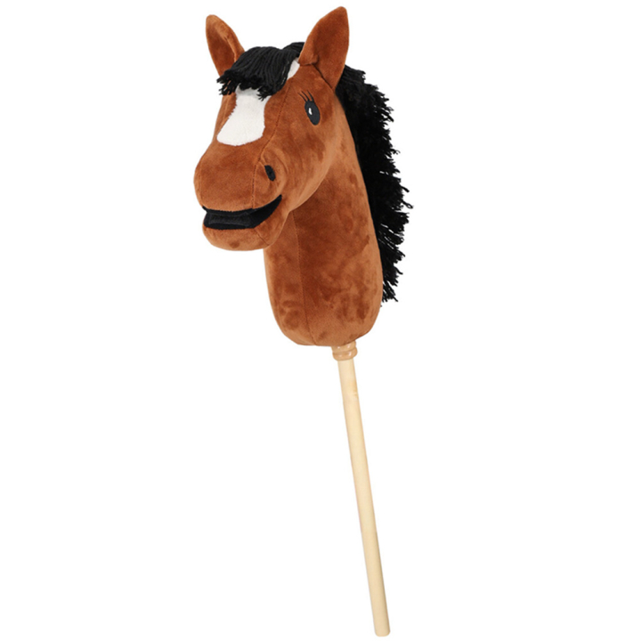 Cheval-bâton Marron dans le groupe Chevaux-bâtons & Chevaux jouets / Chevaux-bâtons chez Equinest (5577BR0BR)