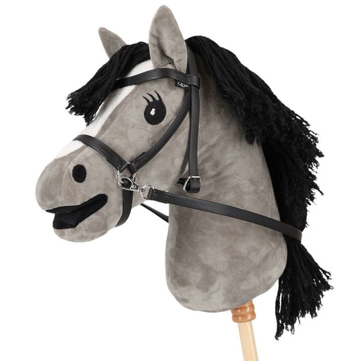 Bridon sans mors pour cheval-bâton Noir dans le groupe Chevaux-bâtons & Chevaux jouets / Équipement pour cheval-bâton chez Equinest (5578ZW0BA)