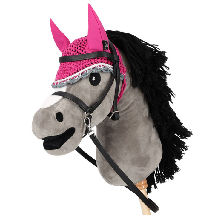 Bonnet pour Cheval-bâton Rose dans le groupe Chevaux-bâtons & Chevaux jouets / Équipement pour cheval-bâton chez Equinest (5579FU0PI)