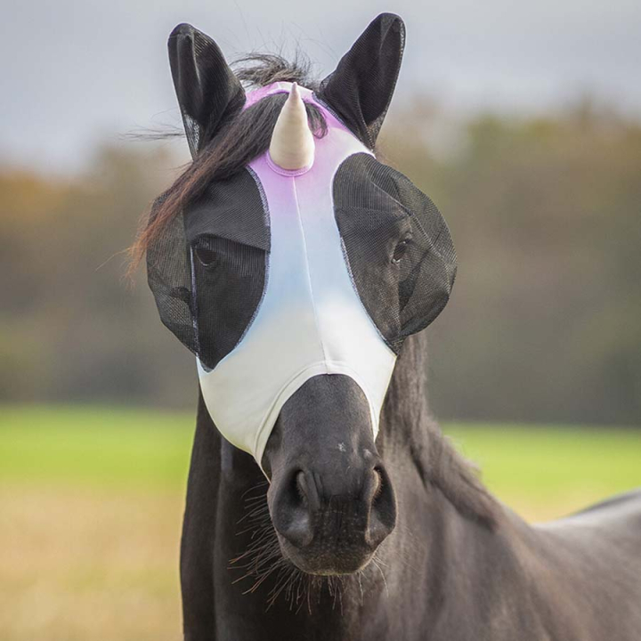 Bonnet anti-mouches Unicorn dans le groupe Anti-mouches / Masques anti-mouches  chez Equinest (5613MLT1_r)