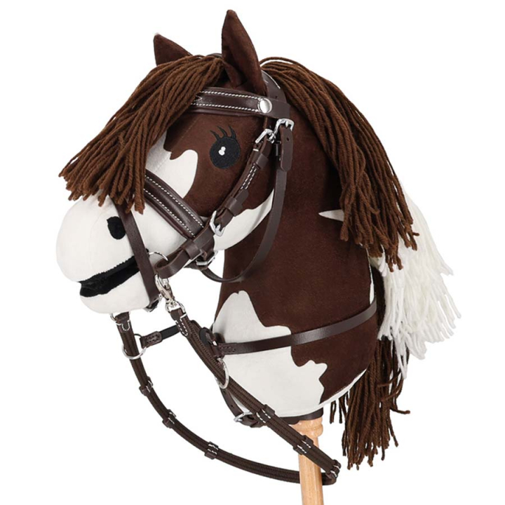 Martingale pour Cheval-bâton Marron Foncé dans le groupe Chevaux-bâtons & Chevaux jouets / Équipement pour cheval-bâton chez Equinest (5617DBR0DBR)
