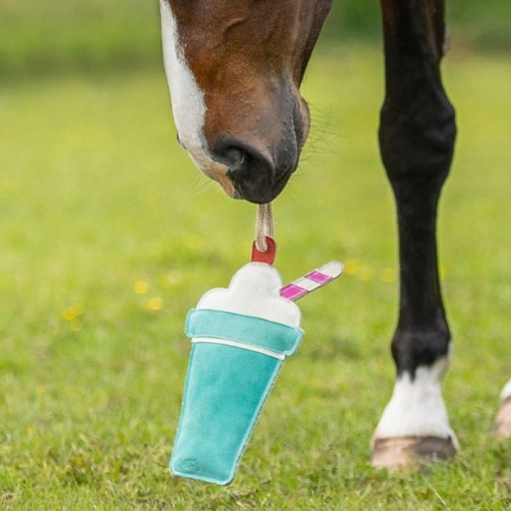 Jouet pour cheval Snackcounter Milkshake dans le groupe Écurie & Pré / Jouets pour chevaux chez Equinest (5740MLK0)